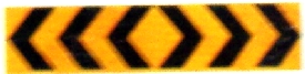 pass left or right warning sign