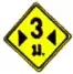 maximum width warning sign
